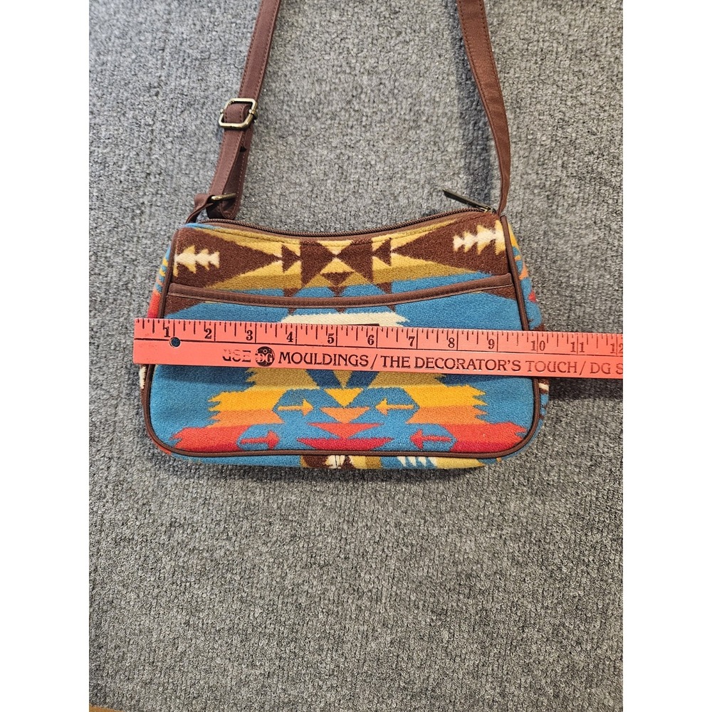Pendleton Women's Crossbody Purse Adjustable Strap Aztec Geometric Southwestern - Picture 6 of 8